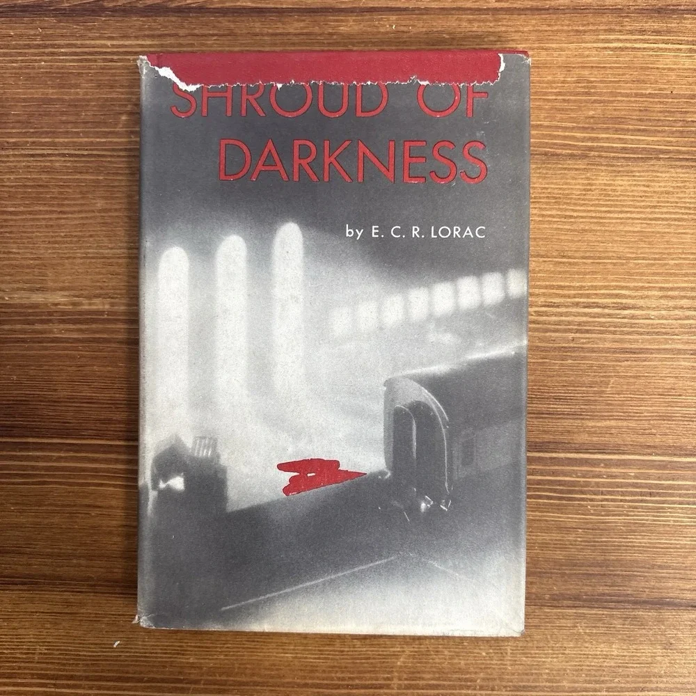 Shroud of Darkness E.C.R. Lorac 1954 Book Club Edition HC Mystery w Dust Jacket